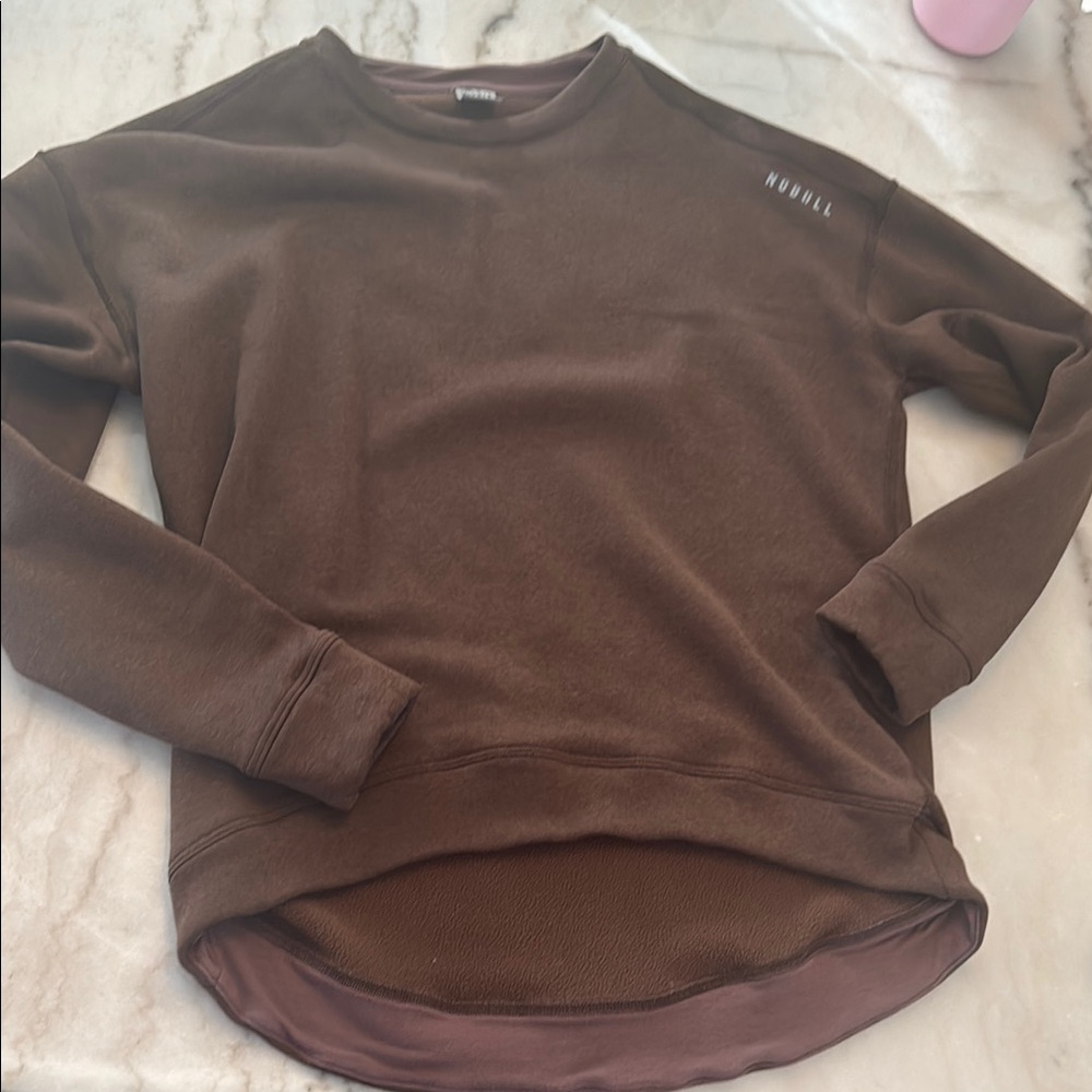 NOBULL Chocolate Crew Neck Sweater